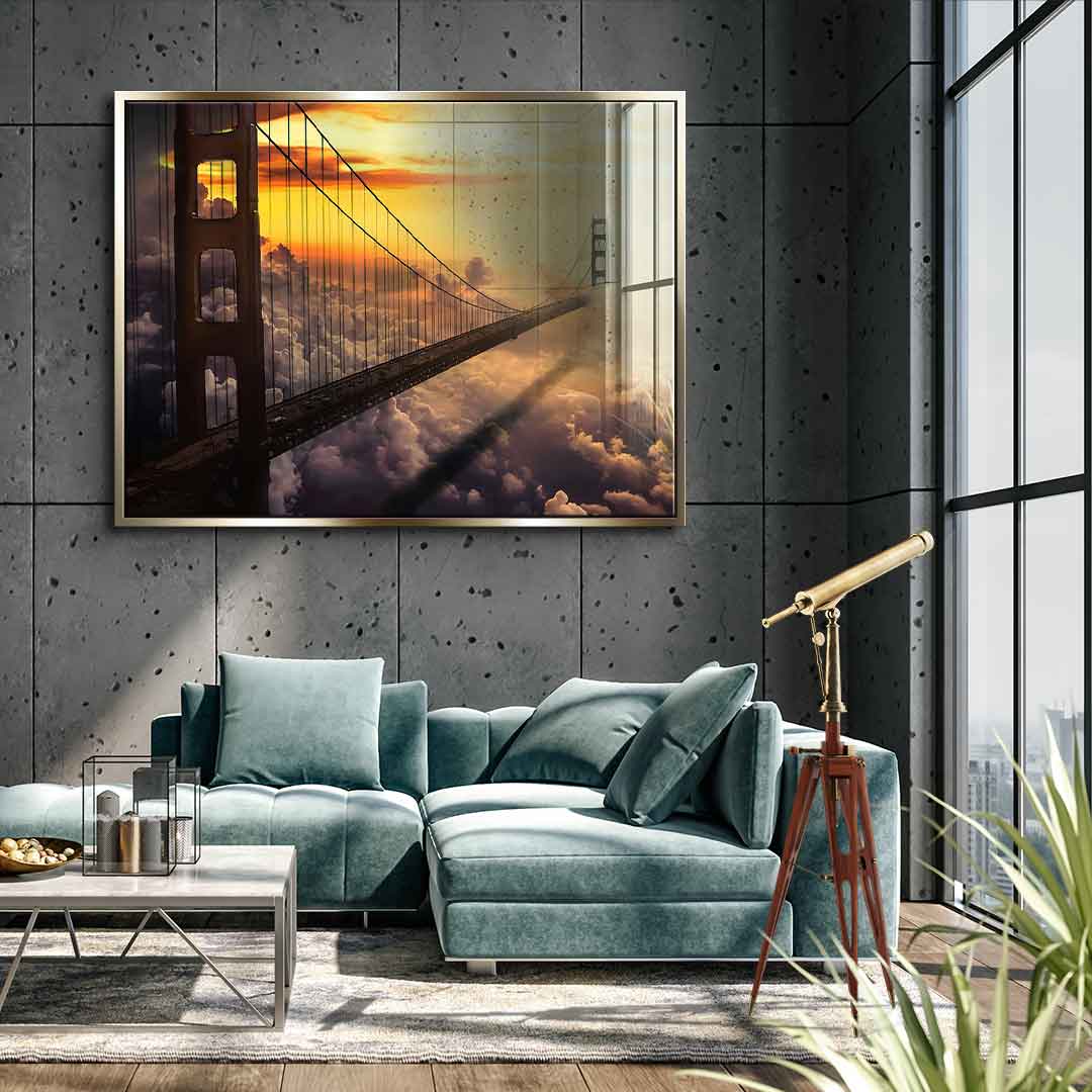 The bridge of the future - acrylic