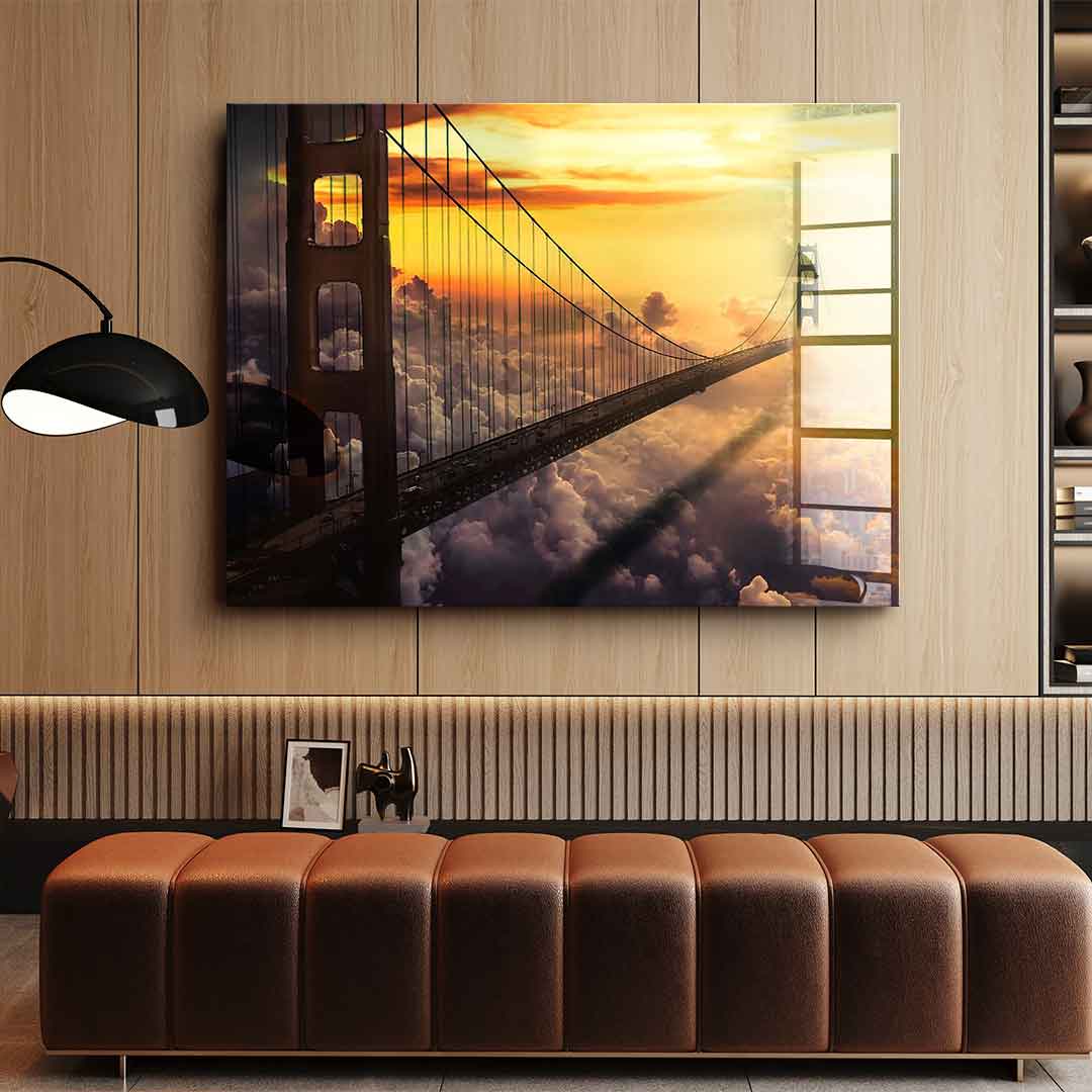 Die Brücke der Zukunft - Acrylglas