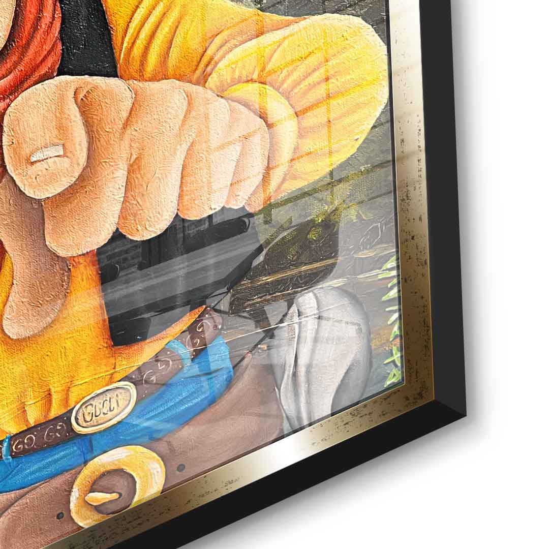 Daltons on the run - Acrylic glass