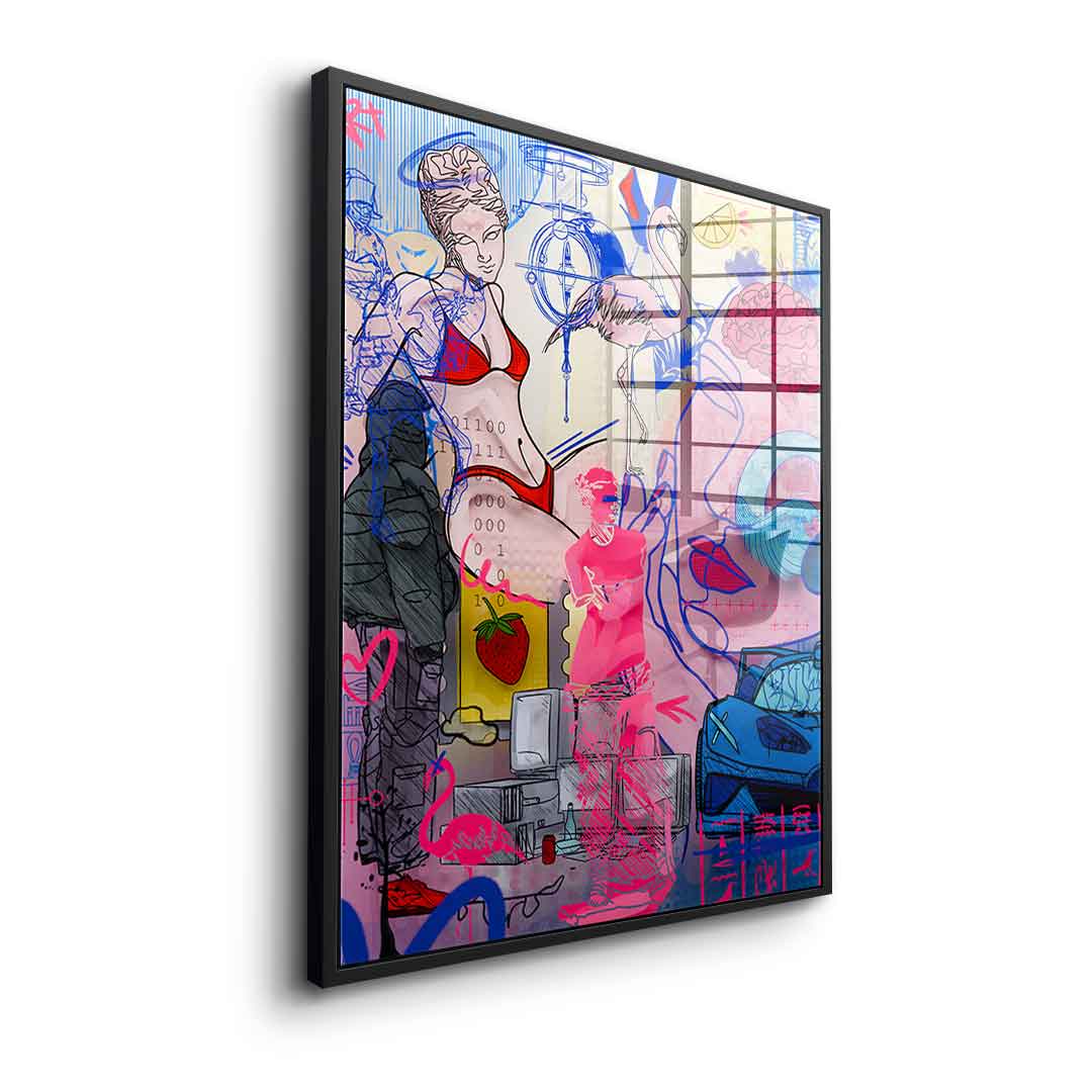 Digital Genesis - Acrylglas