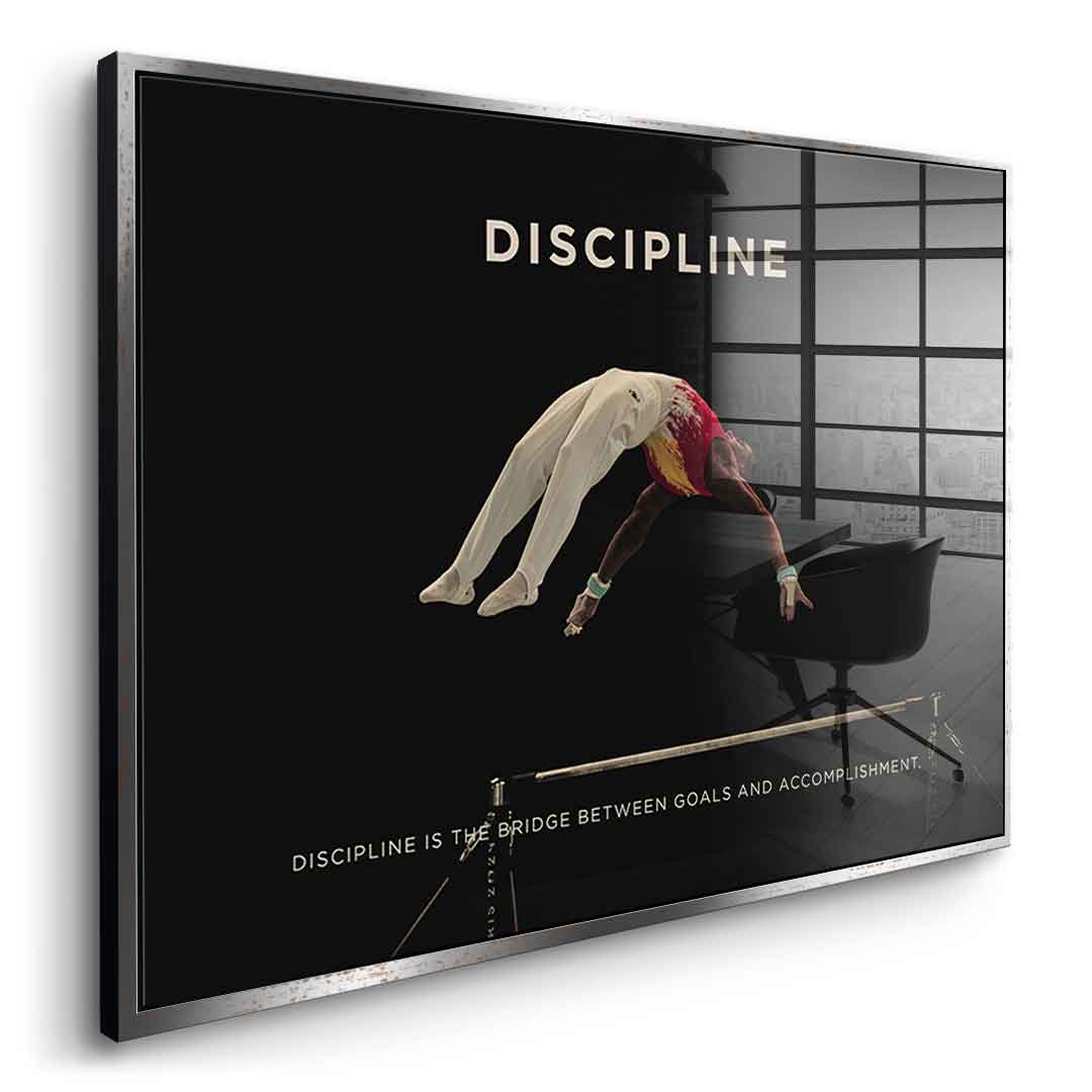 Discipline #turnen 2 - acrylic glass