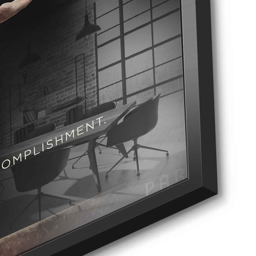 Discipline #Turnen - Acrylglas