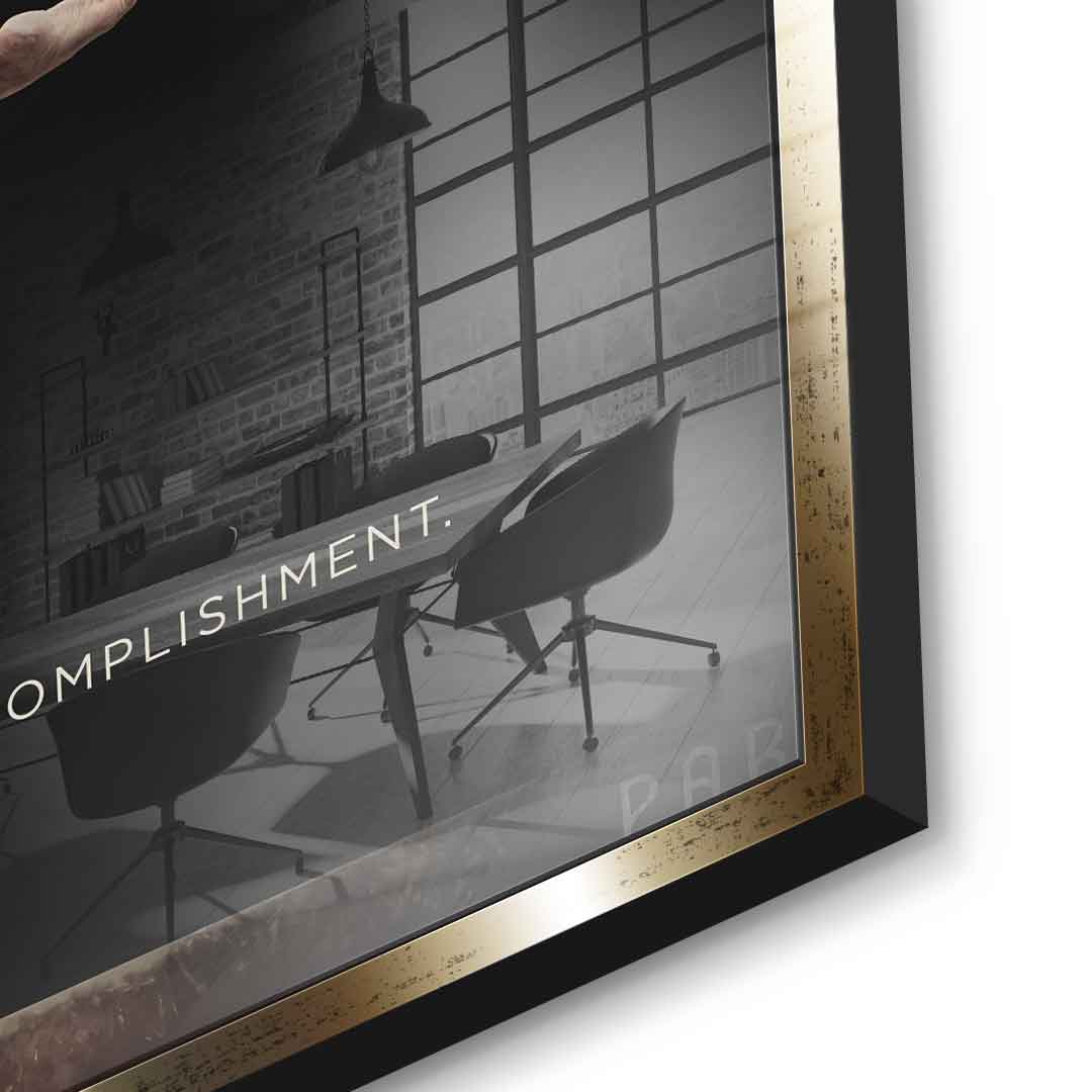 Discipline #Turnen - Acrylglas