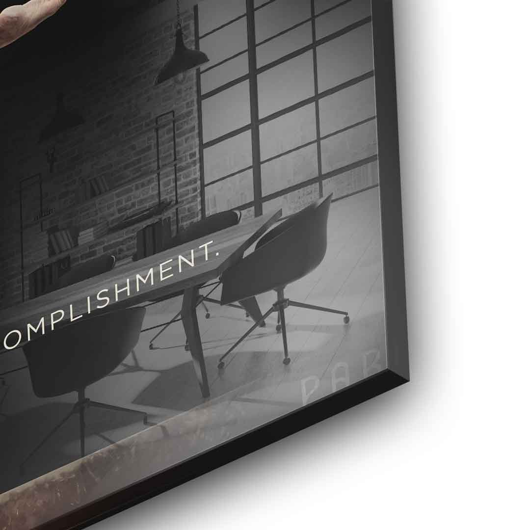 Discipline #Turnen - Acrylglas