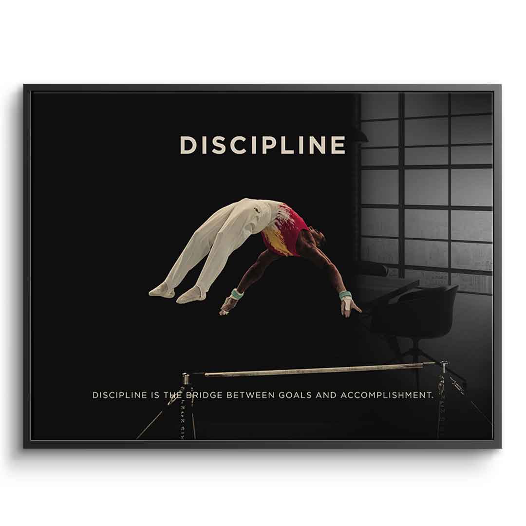 Discipline #turnen 2 - acrylic glass