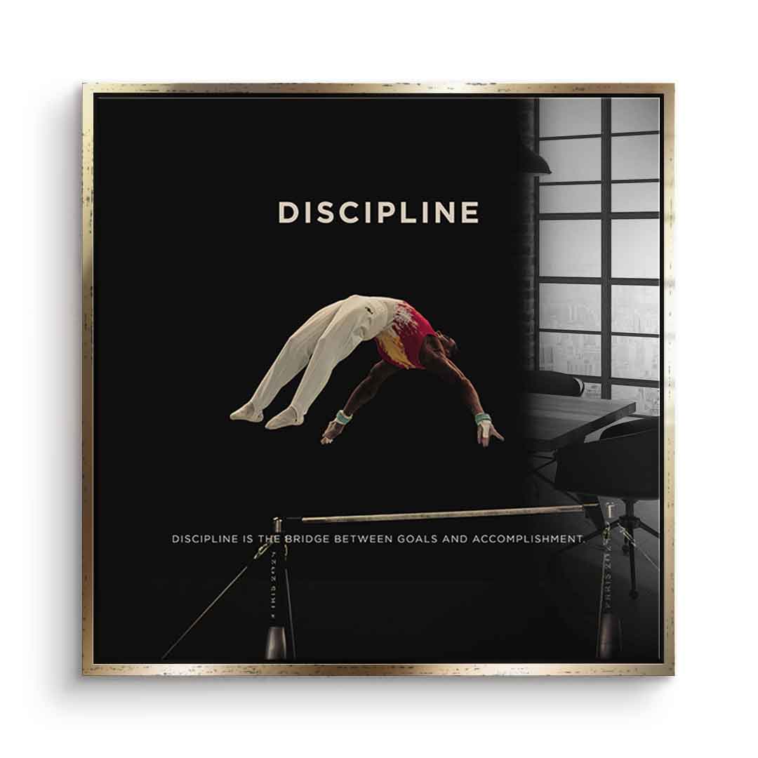Discipline #Gymnastics 2 - Square Edition - Acrylic Glass