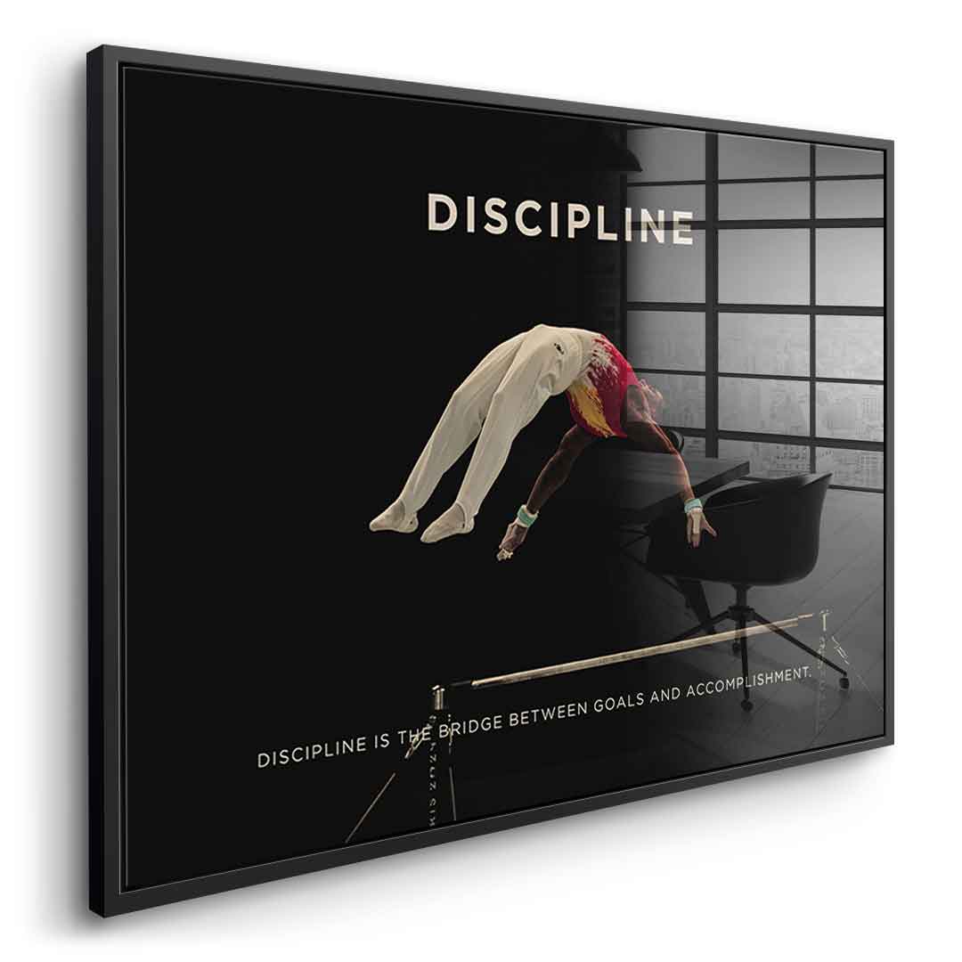 Discipline #turnen 2 - acrylic glass