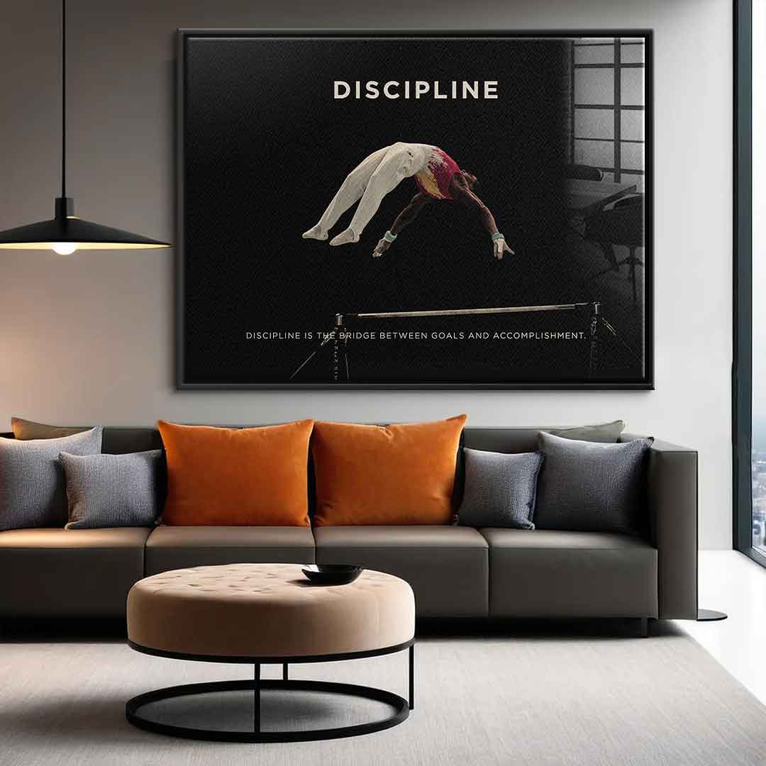 Discipline #turnen 2 - acrylic glass