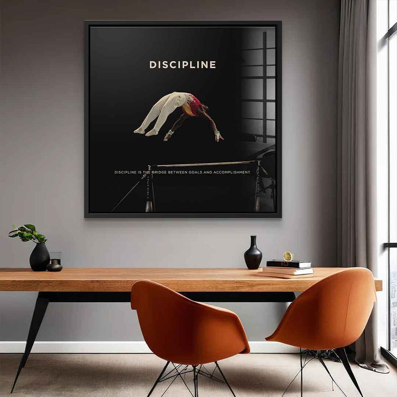 Discipline #Gymnastics 2 - Square Edition - acrylic glass