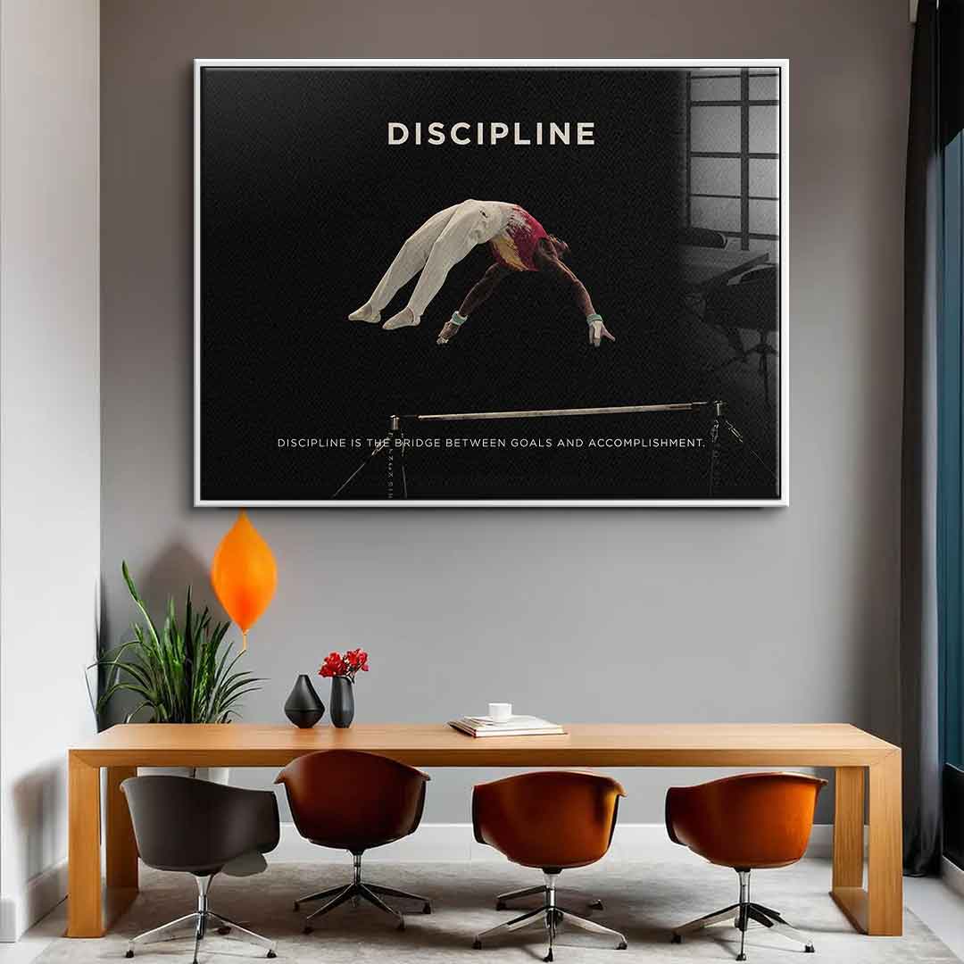 Discipline #turnen 2 - acrylic glass