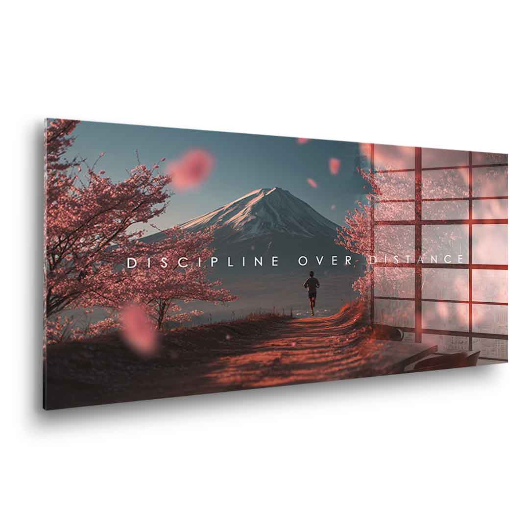 Discipline over Distance - Acrylglas