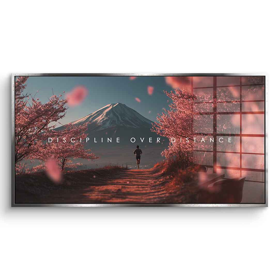 Discipline over Distance - Acrylglas