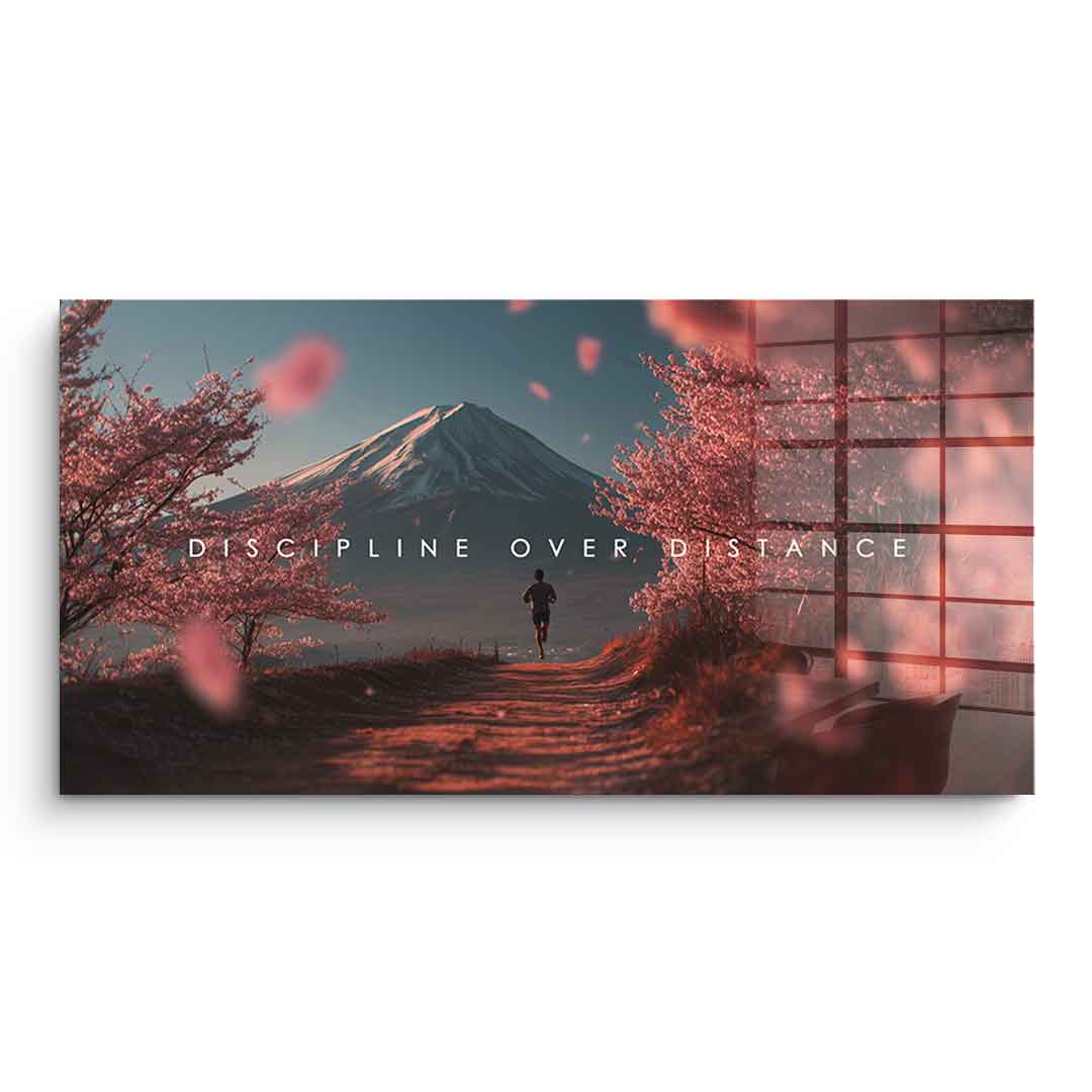 Discipline over Distance - Acrylglas