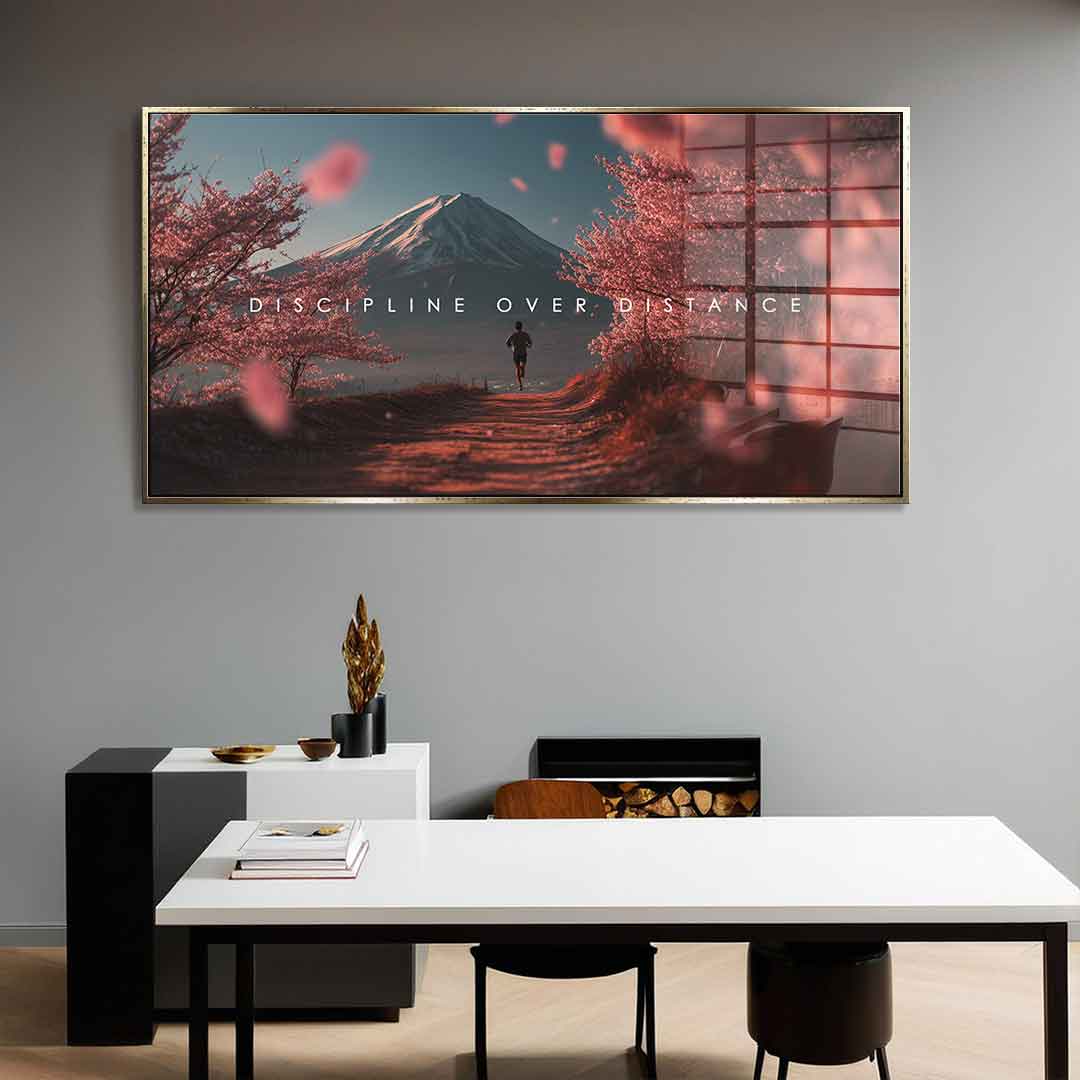 Discipline over Distance - Acrylglas