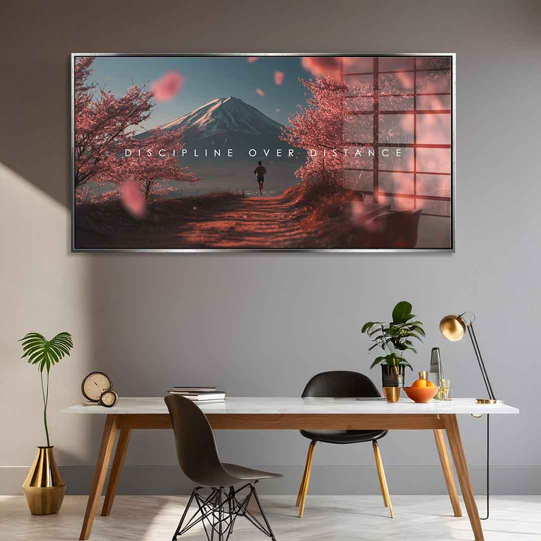 Discipline over Distance - Acrylglas