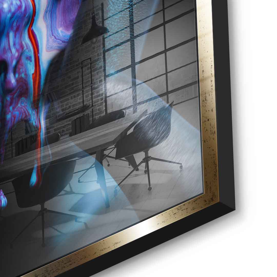 Dissolution of Self - Acrylic glass