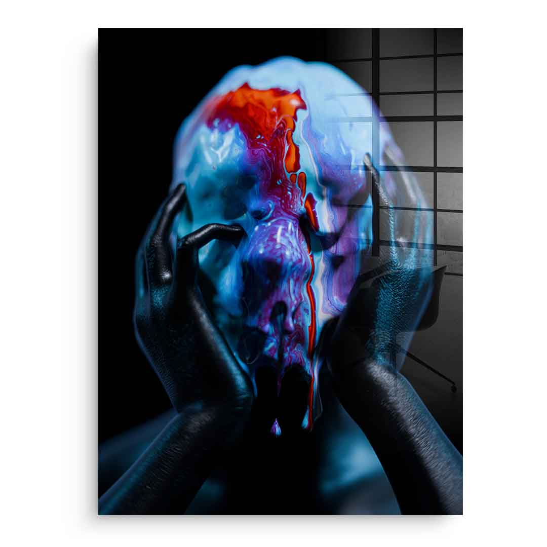 Dissolution of Self - Acrylic glass