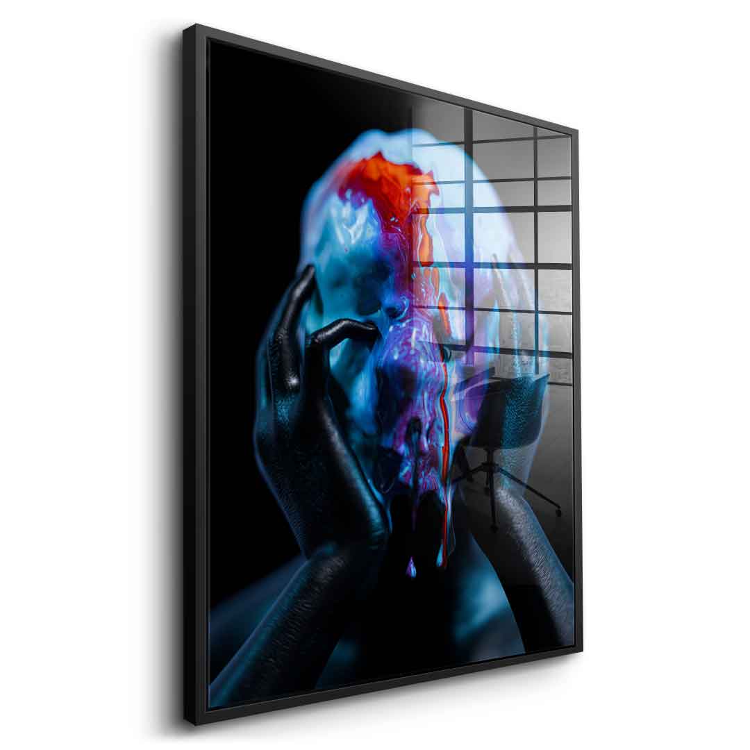 Dissolution of Self - Acrylic glass