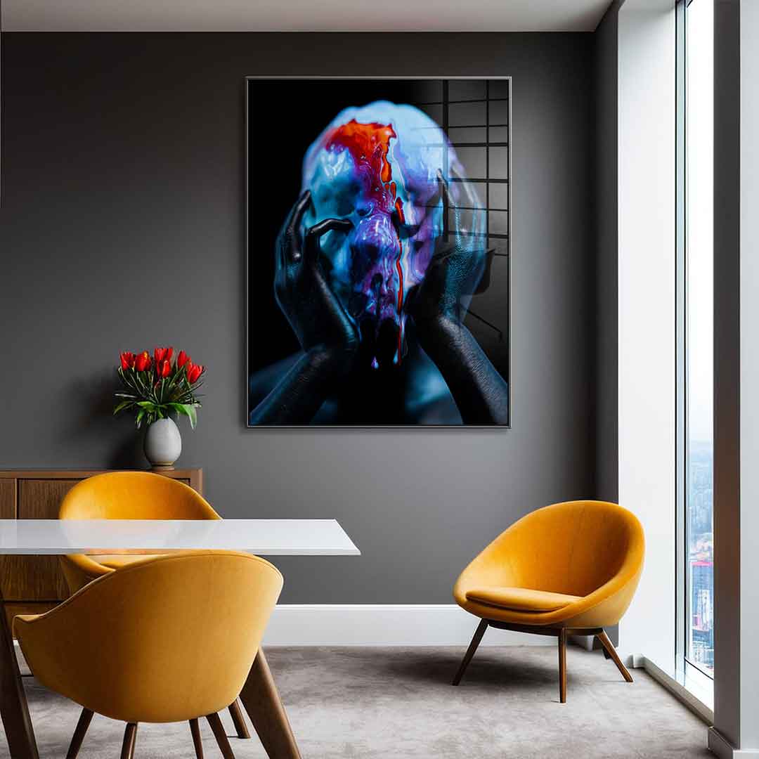 Dissolution of Self - Acrylic glass