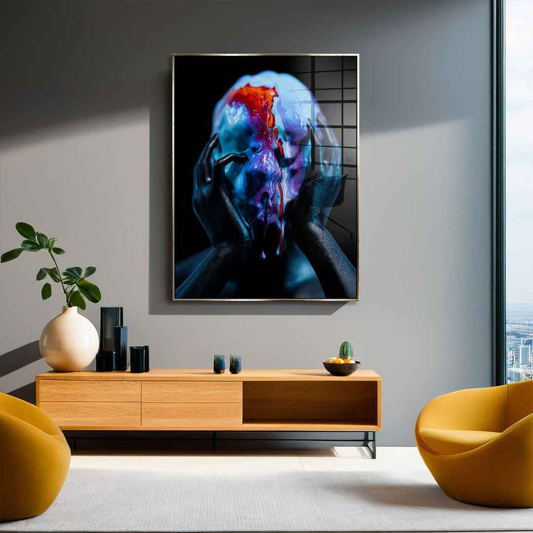 Dissolution of Self - Acrylic glass