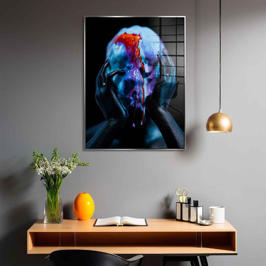 Dissolution of Self - Acrylic glass