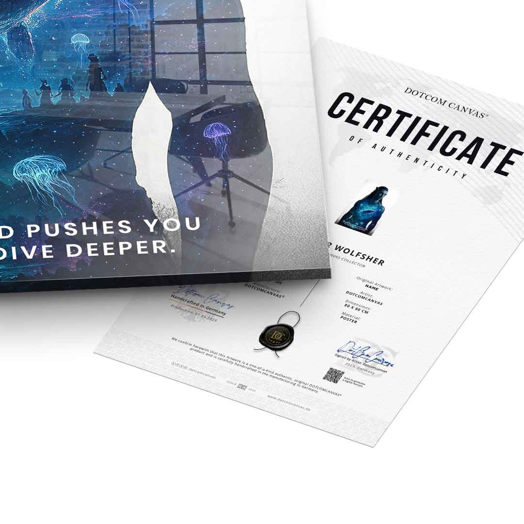 Dive Deeper - Acrylic glass