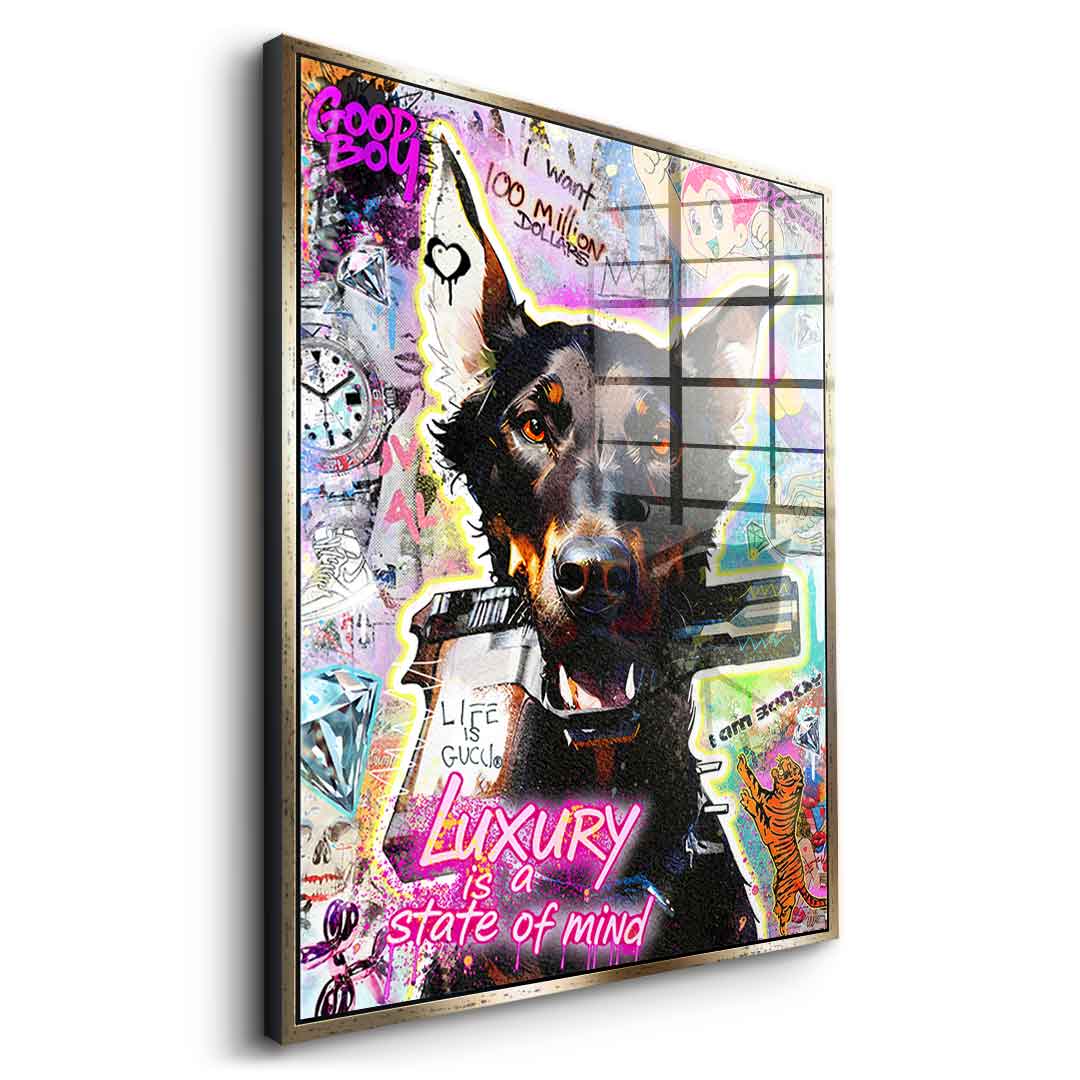 Doberman Luxury - Acrylglas