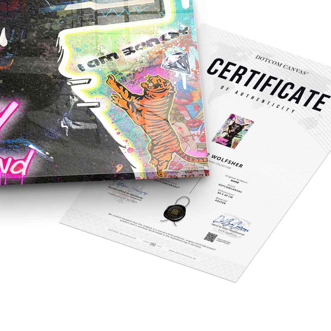 Doberman Luxury - Acrylglas