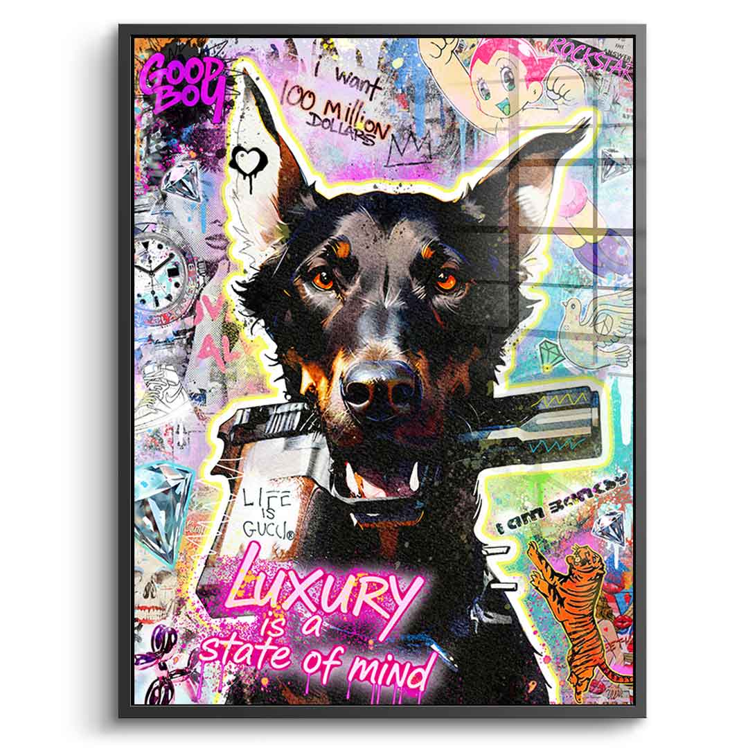 Doberman Luxury - Acrylglas