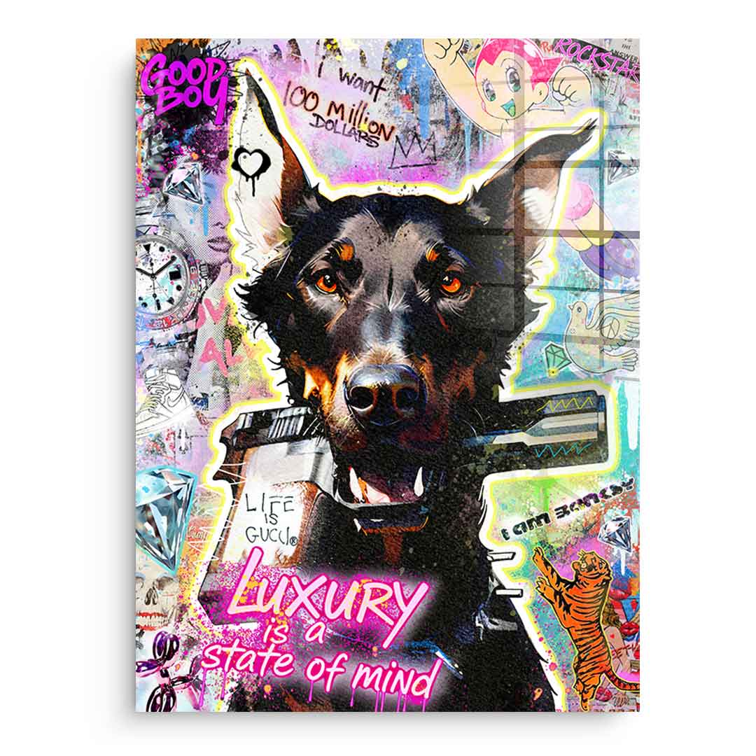 Doberman Luxury - Acrylglas