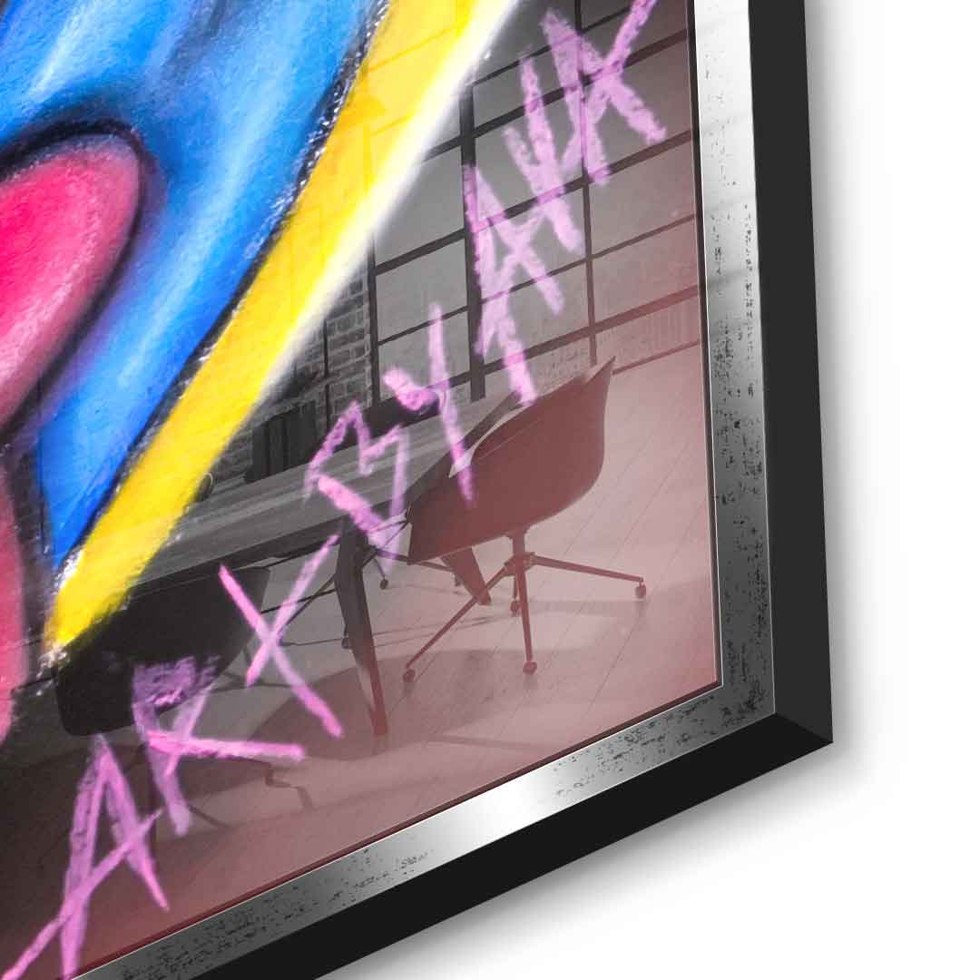 No money Donald - Acrylglas