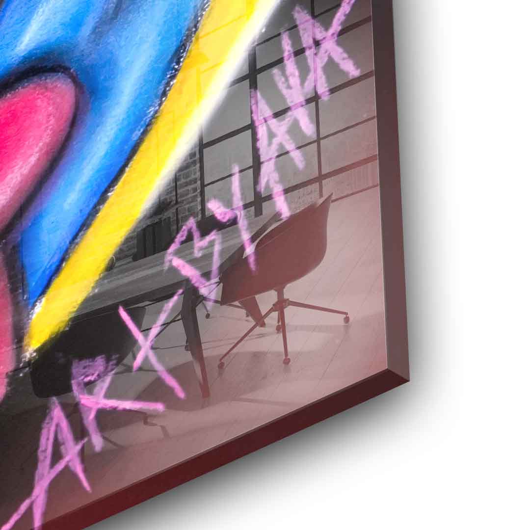 No money Donald - Acrylglas