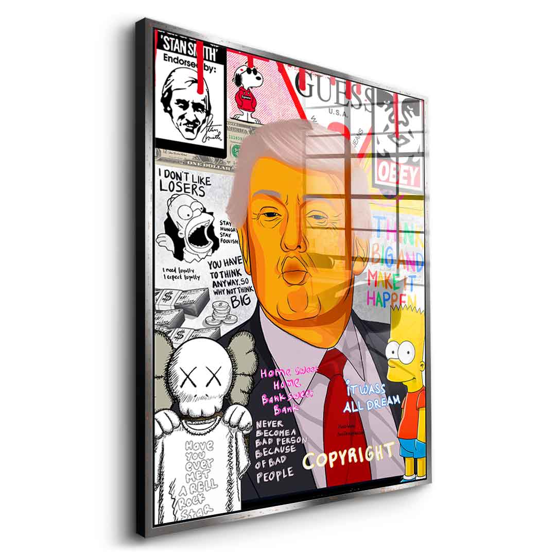 Donald Trump - Acrylglas