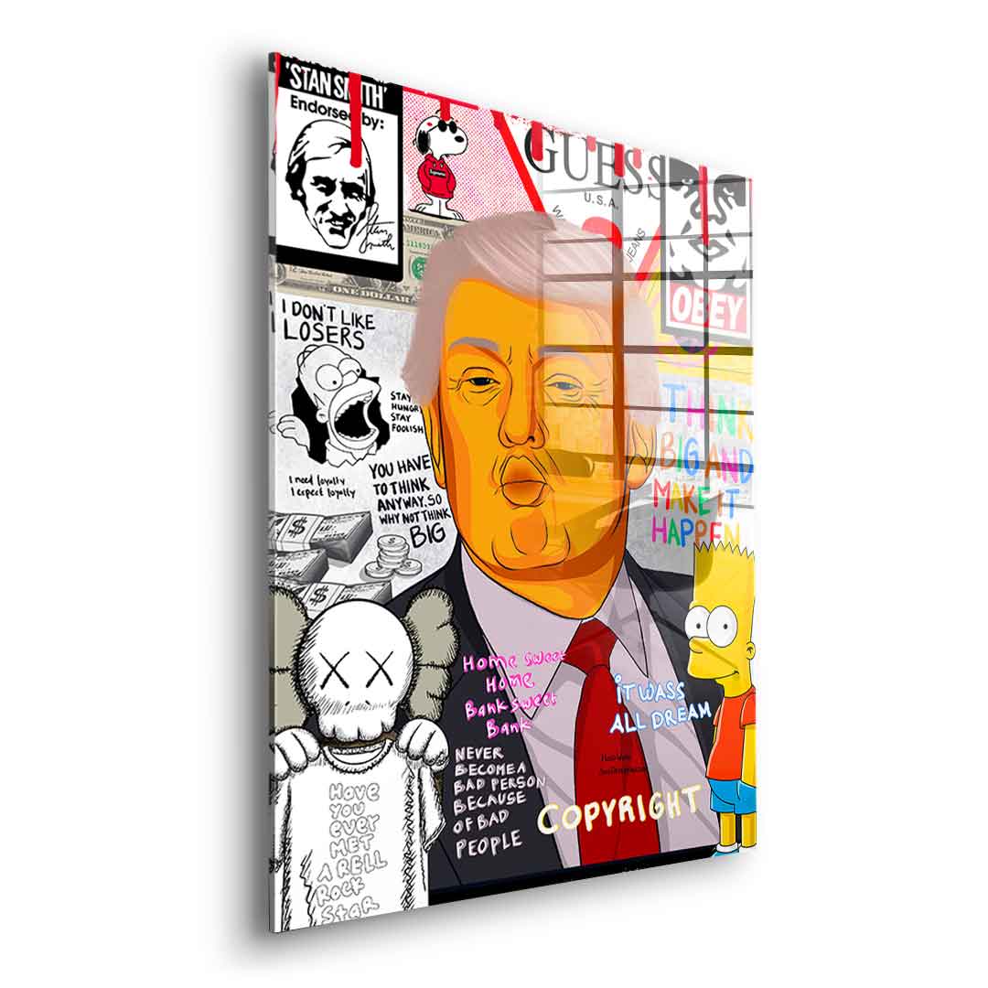 Donald Trump - acrylic glass
