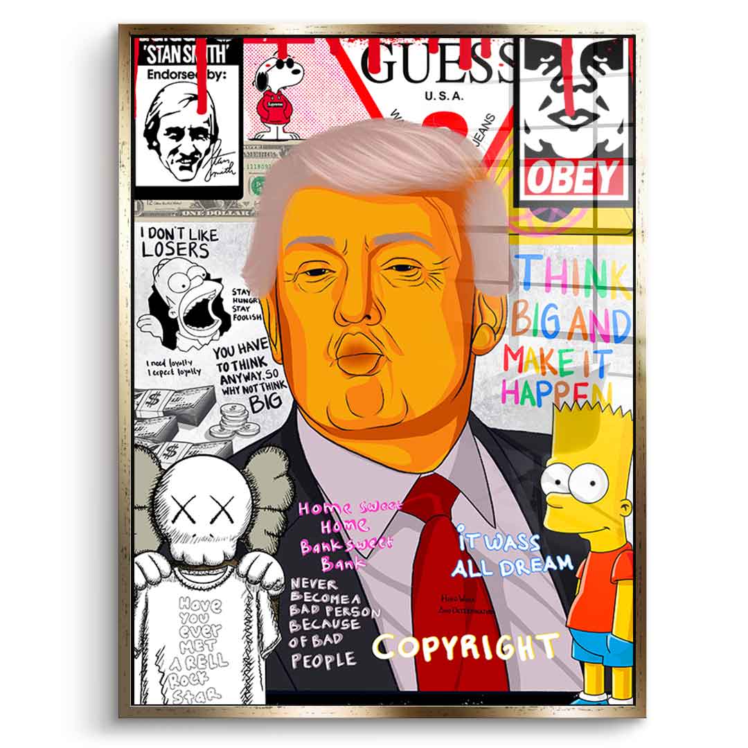 Donald Trump - Acrylglas