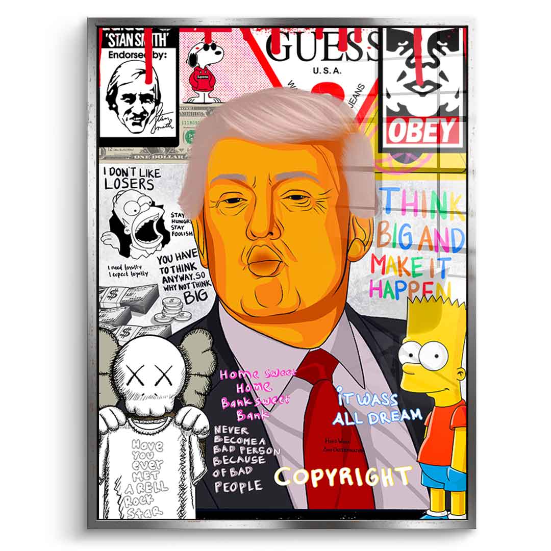 Donald Trump - Acrylic glass