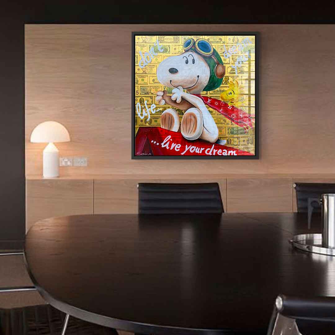 Dont Dream your Life - Acrylglas