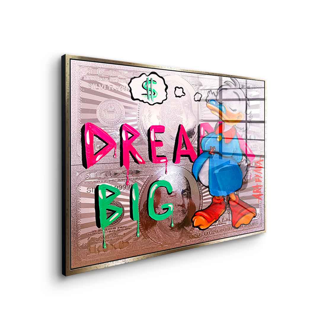 Dreaming Scrooge - Acrylic glass