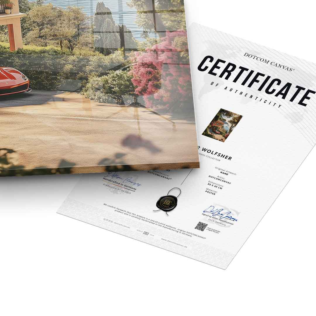 Drive Your Dreams - Acrylglas