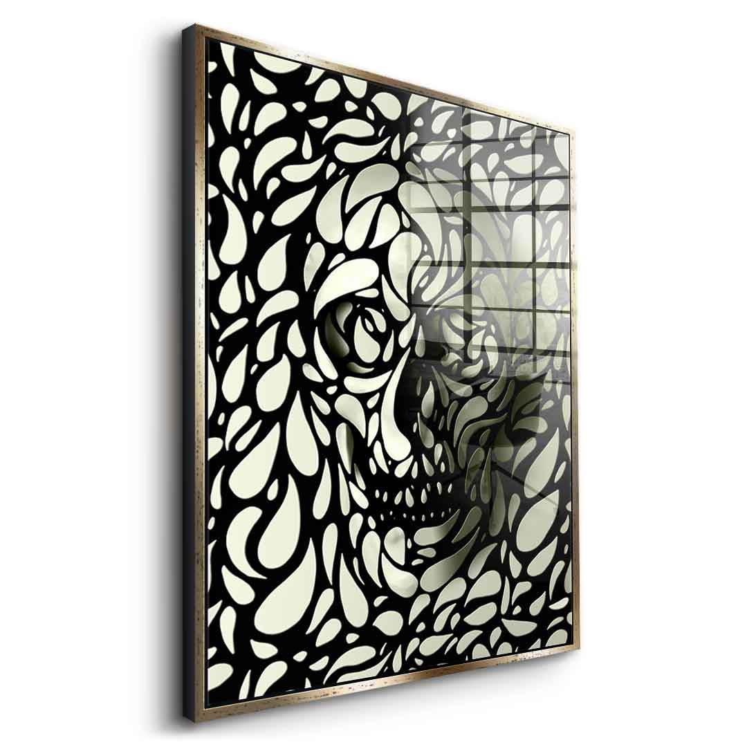 Drop Skull - Acrylic Glass