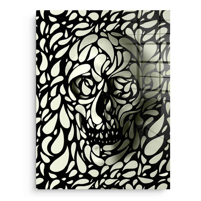 Drop Skull - Acrylglas