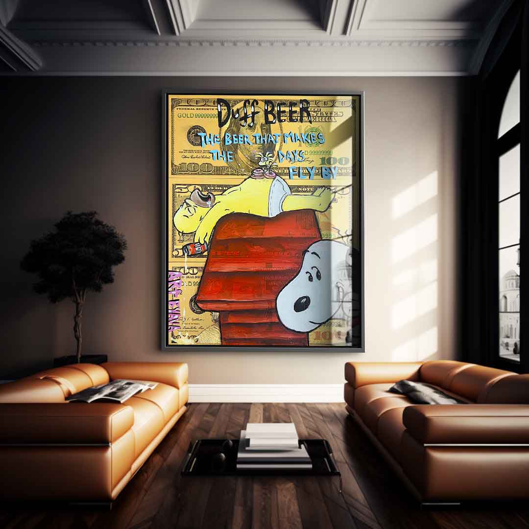Duff Beer Magic - Acrylglas