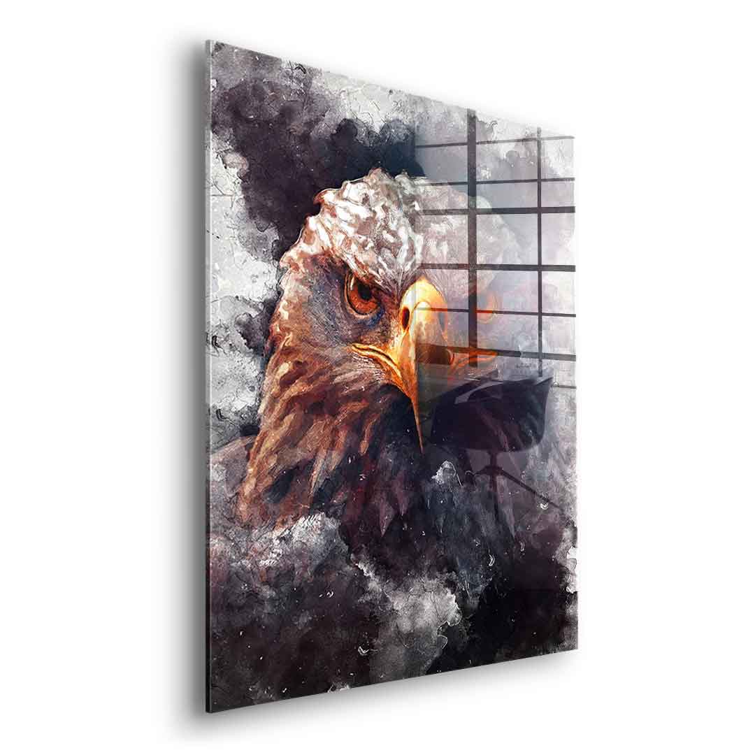 Eagle Portrait - Acrylglas
