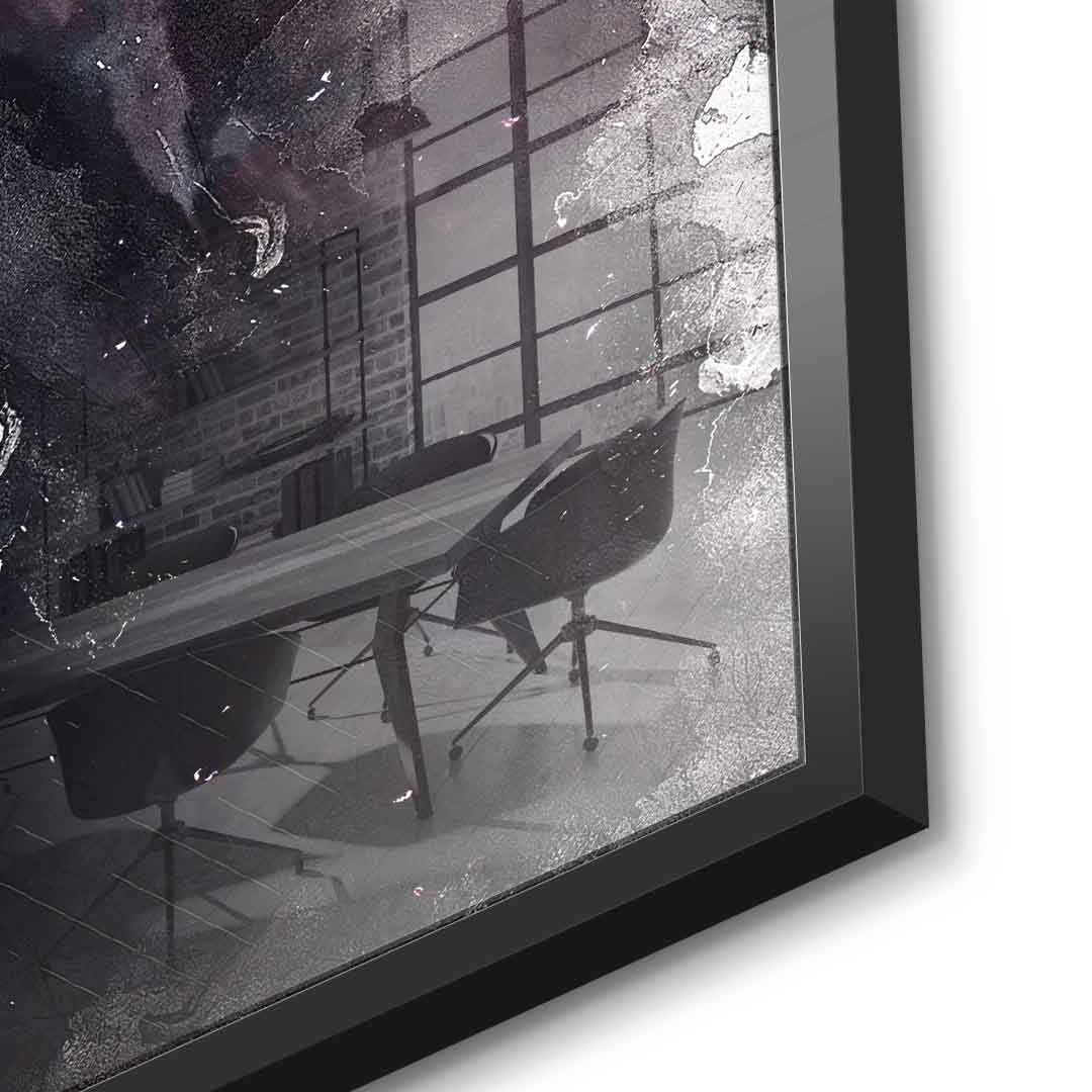 Eagle Portrait - Acrylglas