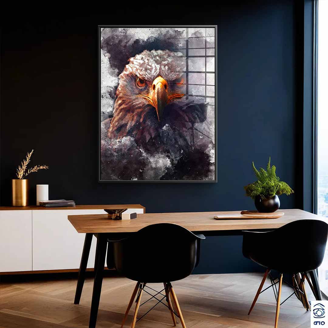 Eagle Portrait - Acrylglas