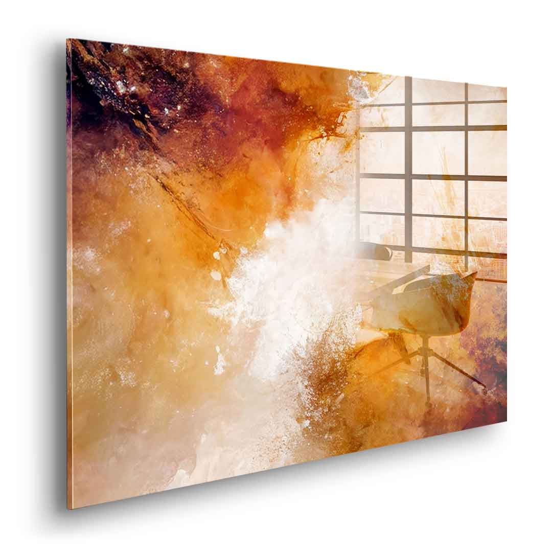 Earth Inferno - Acrylglas