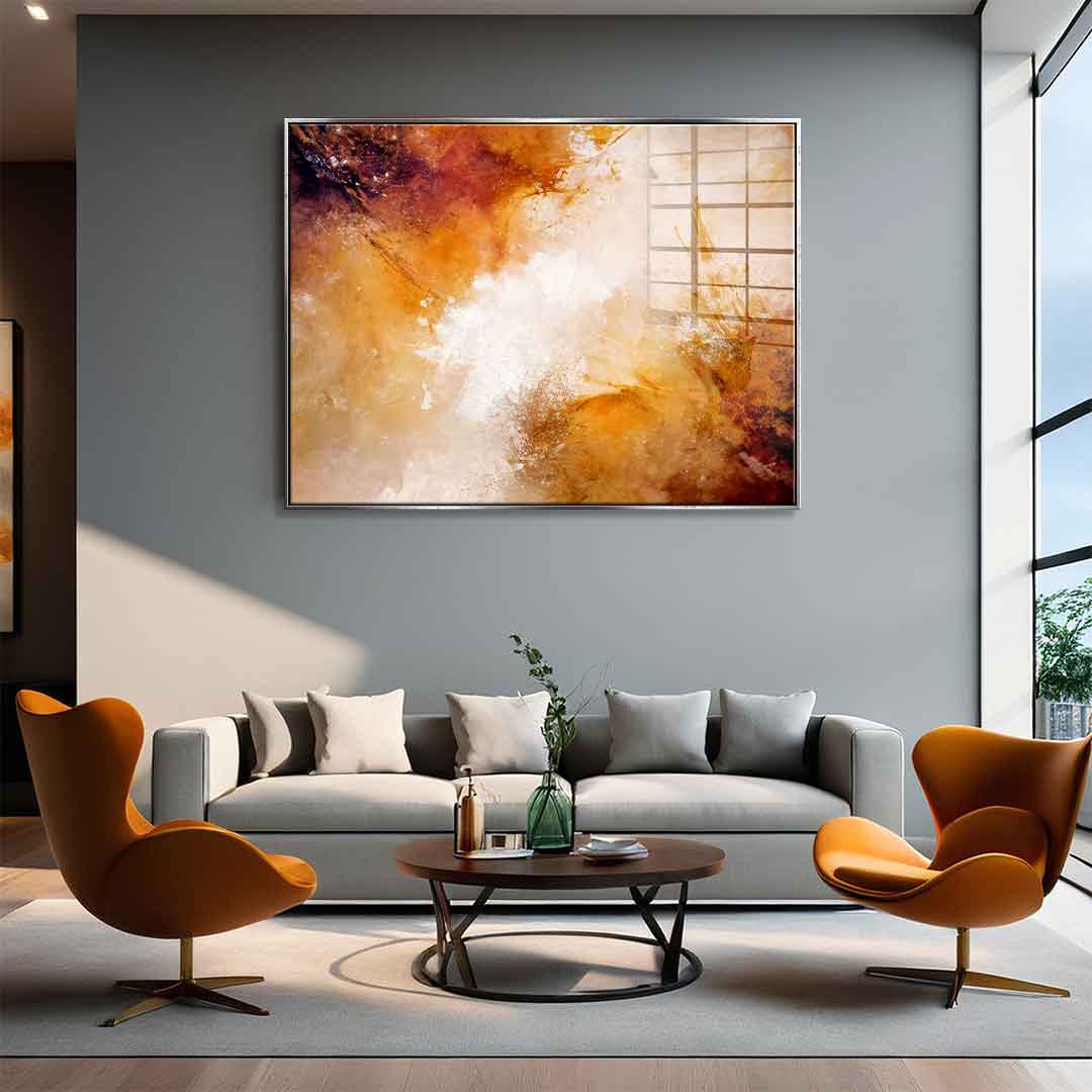 Earth Inferno - Acrylglas