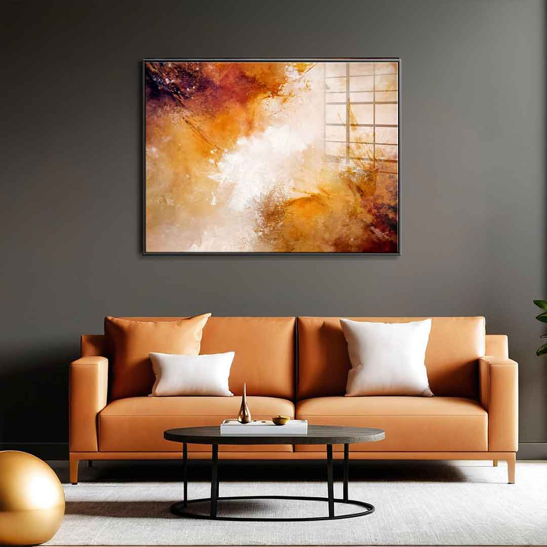 Earth Inferno - Acrylglas