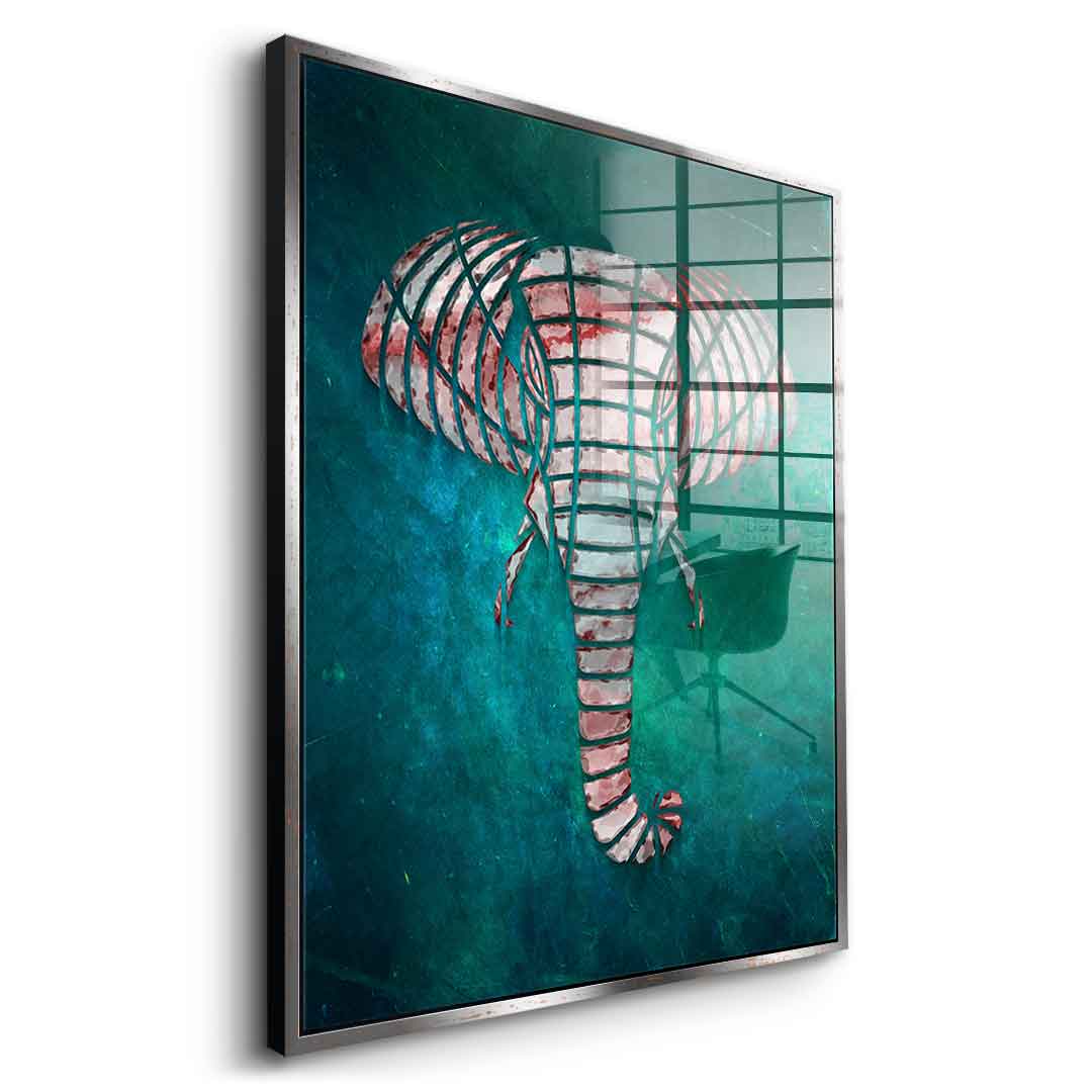 Elephant's Shape - Acrylic glass