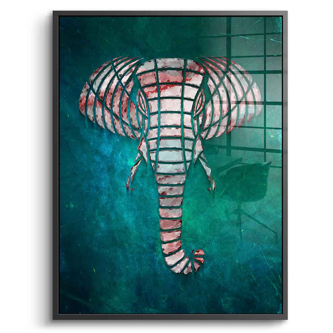 Elephant's Shape - Acrylic glass